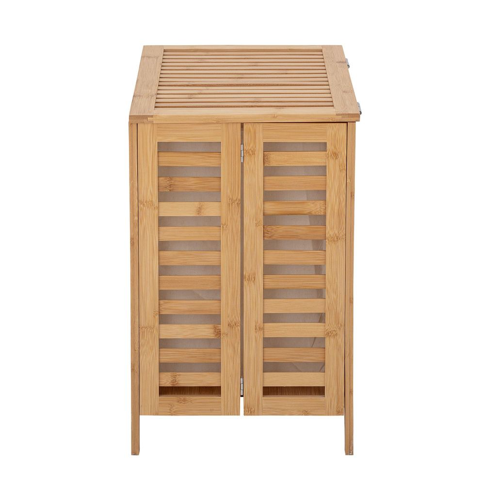 Shopping baskets - Aden Laundry Basket, Nature, Bamboo - BLOOMINGVILLE MULTIBRAND HOUSE