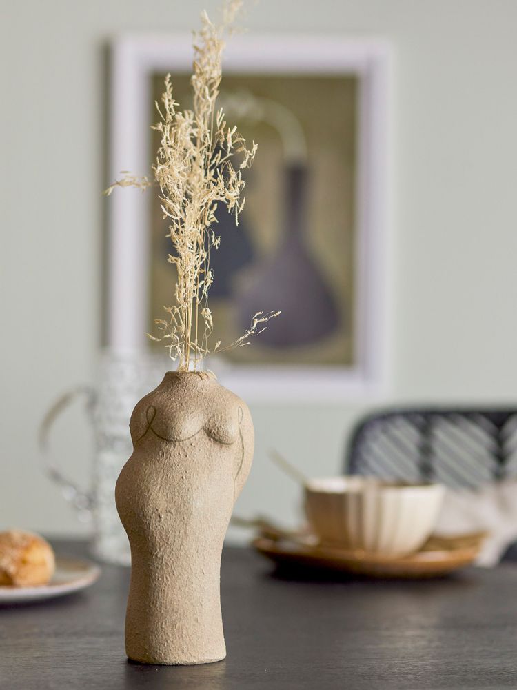Vases - Lulu Vase déco, Marron, Terre cuite - BLOOMINGVILLE MULTIBRAND HOUSE