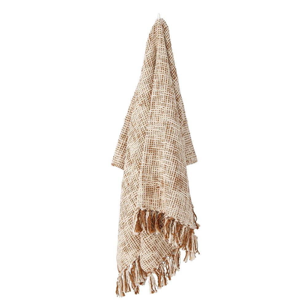 Plaids - Giulia Plaid, Nature, Coton - BLOOMINGVILLE MULTIBRAND HOUSE