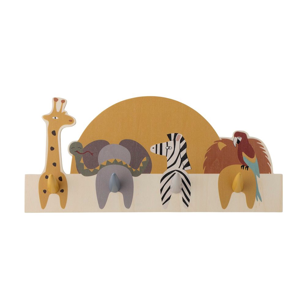 Mounting accessories - Mallen Coat Rack, Brown, FSC®100% Plywood - BLOOMINGVILLE MINI
