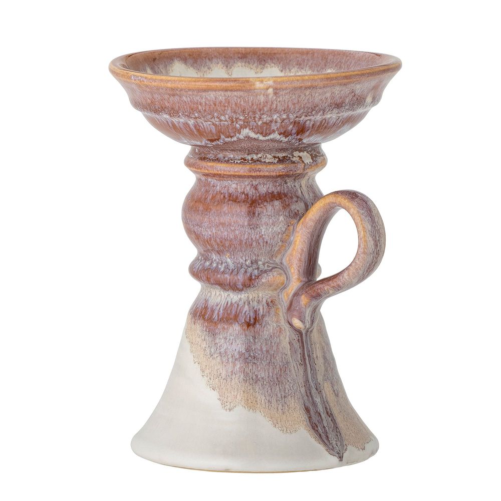 Bougeoirs et photophores - Soreyah Bougeoir, Rose, Grès - BLOOMINGVILLE MULTIBRAND HOUSE