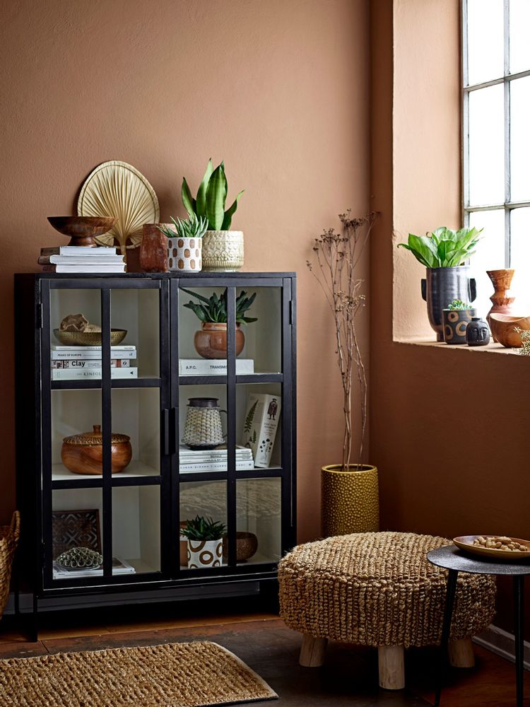 Flower pots - Avo Deco Flowerpot, Black, Terracotta - BLOOMINGVILLE MULTIBRAND HOUSE