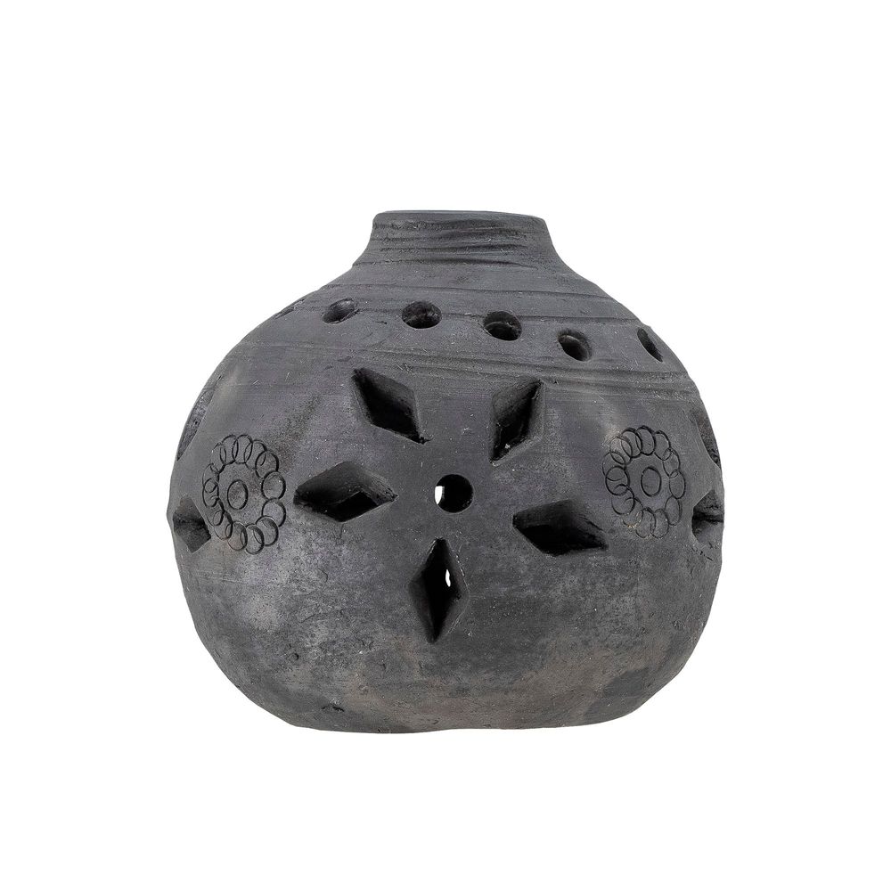 Objets de décoration - Loane Cloche déco, Marron, Terre cuite - CREATIVE COLLECTION