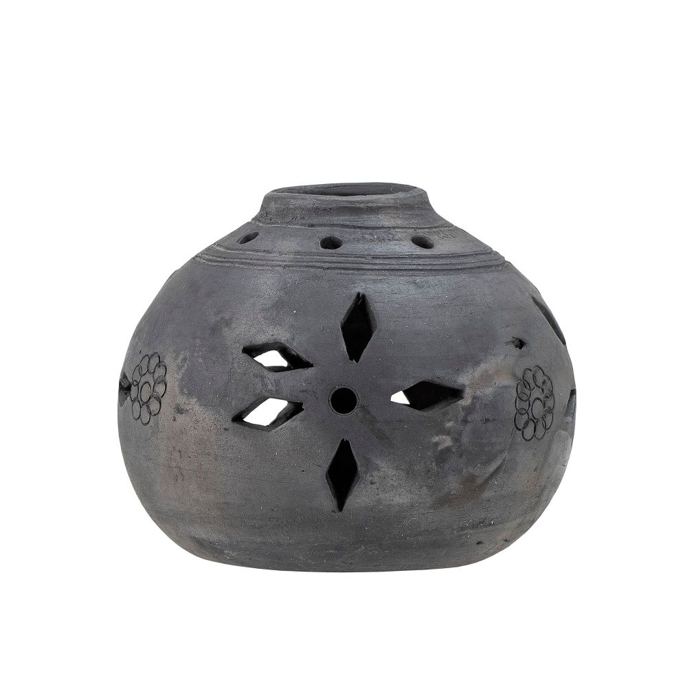 Objets de décoration - Loane Cloche déco, Marron, Terre cuite - CREATIVE COLLECTION