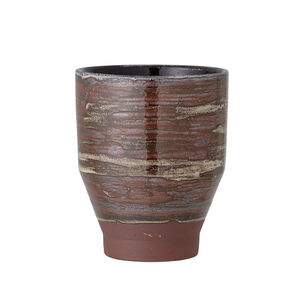 Pots de fleurs - Calla Pot de fleurs, Marron, Grès - CREATIVE COLLECTION
