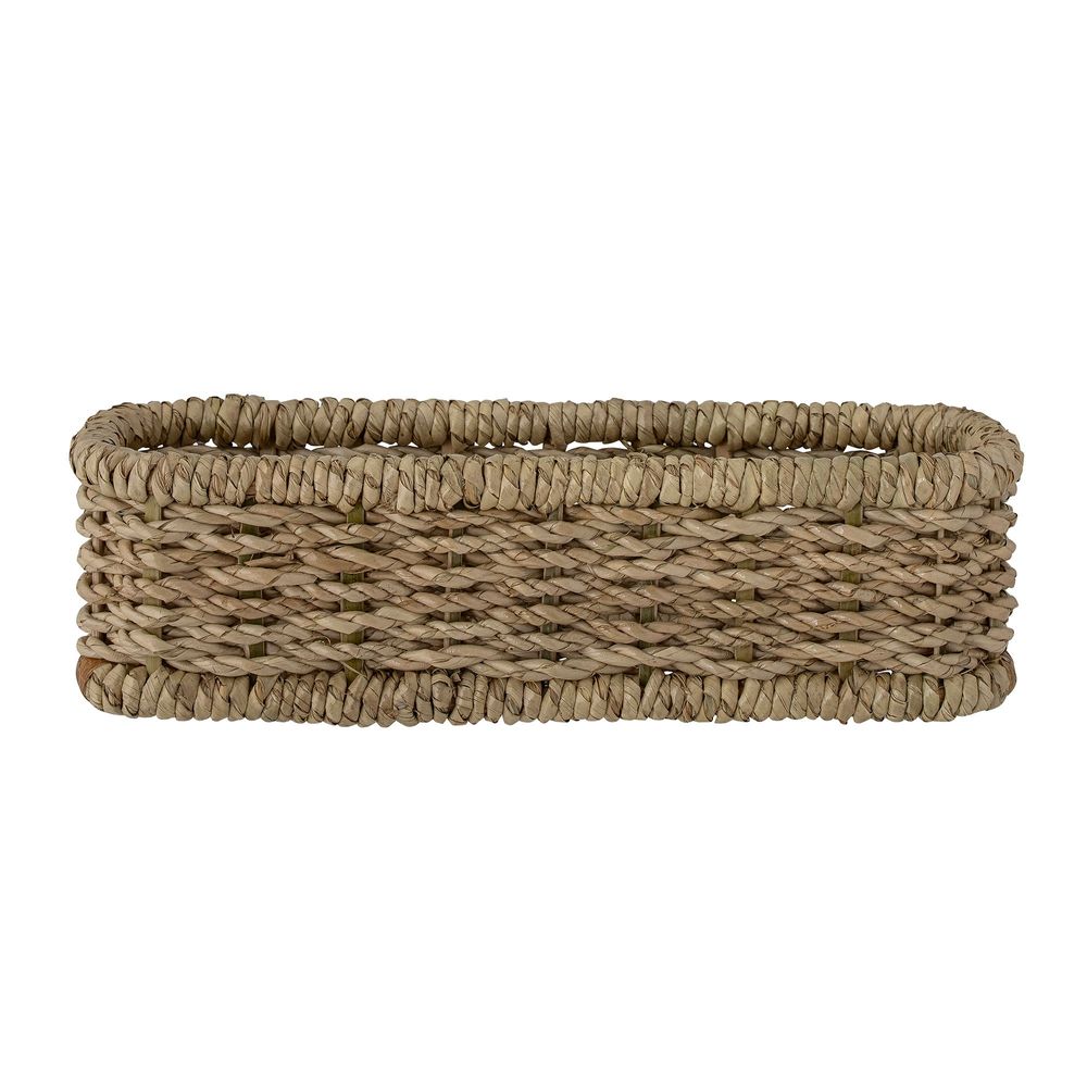 Shopping baskets - Tennie Basket, Nature, Palm Leaf  - BLOOMINGVILLE