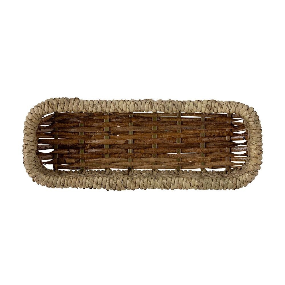 Shopping baskets - Tennie Basket, Nature, Palm Leaf  - BLOOMINGVILLE