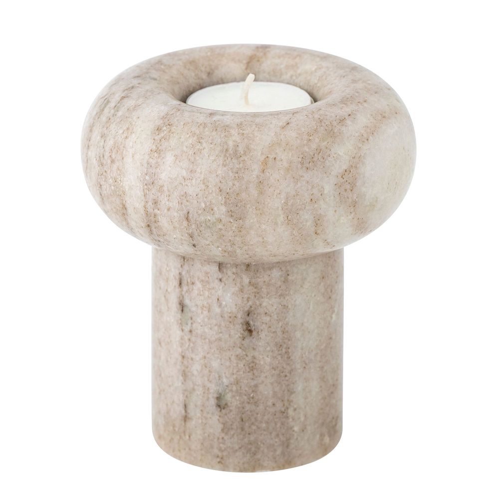 Candlesticks and candle holders - Isabea Votive, Nature, Marble  - BLOOMINGVILLE MULTIBRAND HOUSE