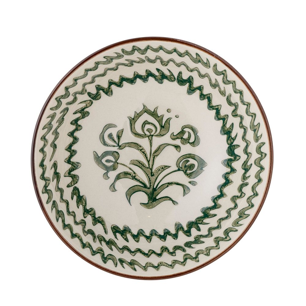 Bowls - Heikki Bowl, Green, Stoneware  - BLOOMINGVILLE MULTIBRAND HOUSE