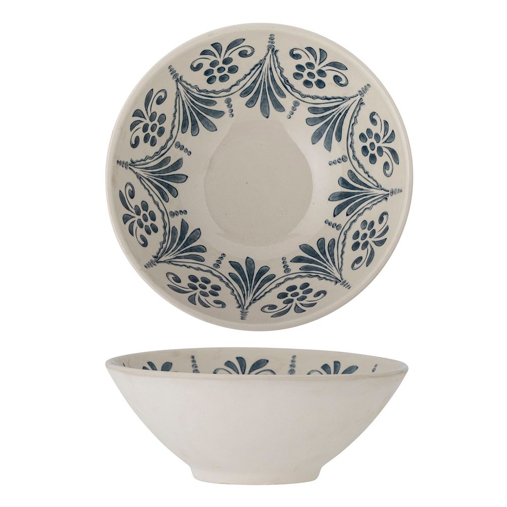 Bowls - Heikki Bowl, Blue, Stoneware - BLOOMINGVILLE MULTIBRAND HOUSE