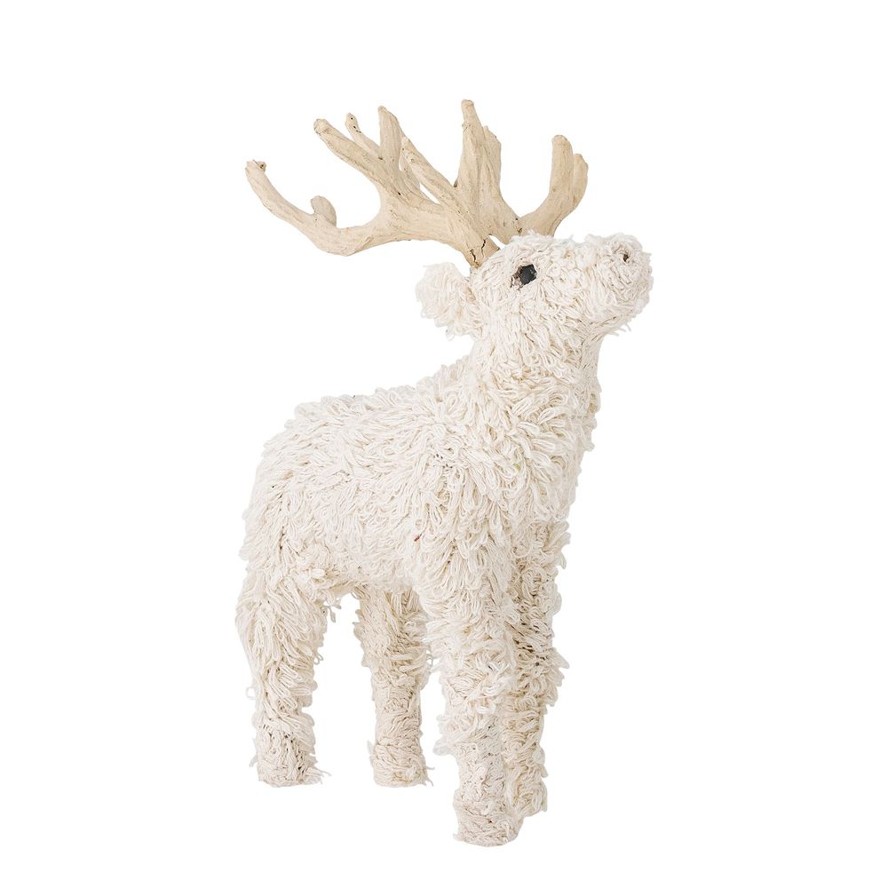 Objets de décoration - Elmo Déco, Blanc, Coton - BLOOMINGVILLE MULTIBRAND HOUSE