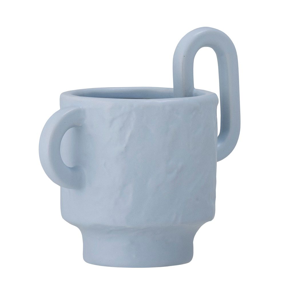 Pots de fleurs - Alfine Pot de fleurs, Blue, Grès - BLOOMINGVILLE MULTIBRAND HOUSE