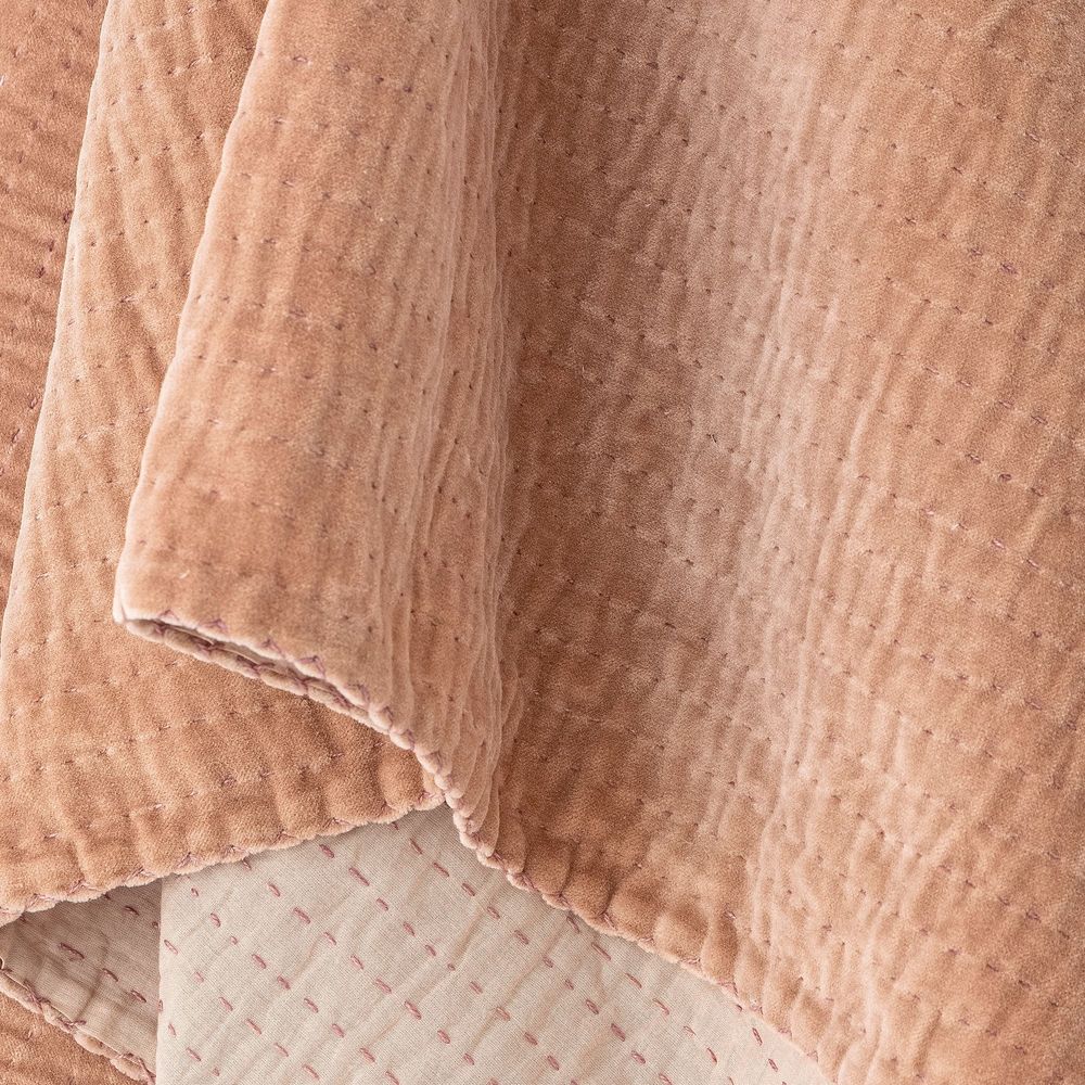 Plaids - Gamma Quilt, Rose, Coton - BLOOMINGVILLE MULTIBRAND HOUSE