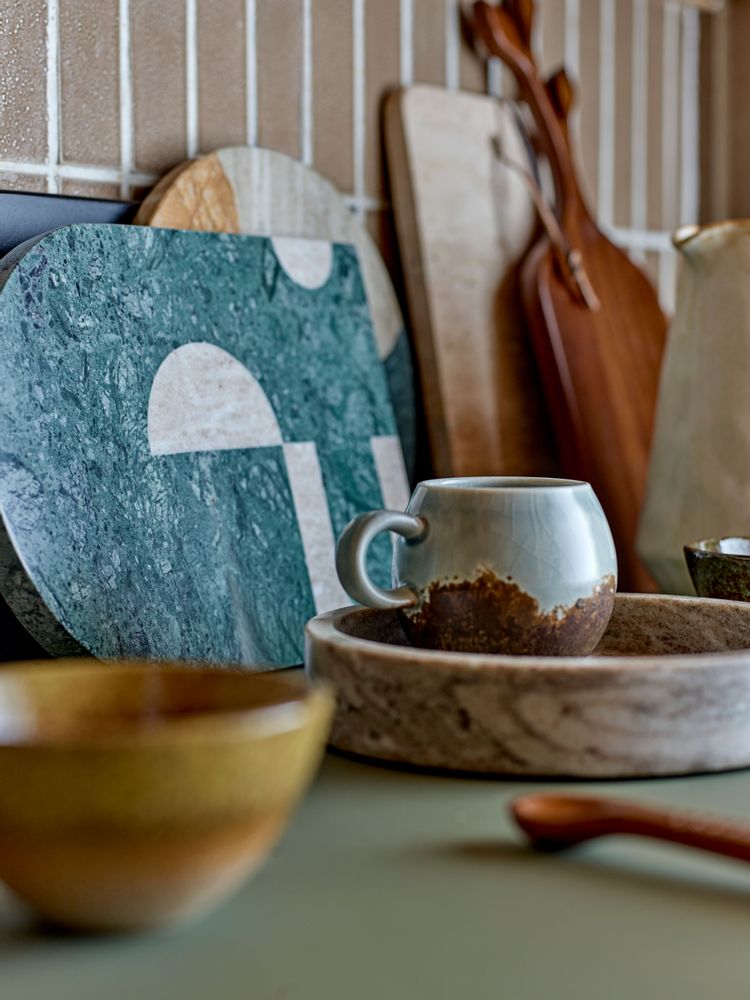 Plateaux - Ivette Plateau, Nature, Marbre - BLOOMINGVILLE MULTIBRAND HOUSE
