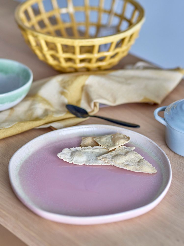 Assiettes au quotidien - Louisa Assiette, Rose, Grès - BLOOMINGVILLE MULTIBRAND HOUSE