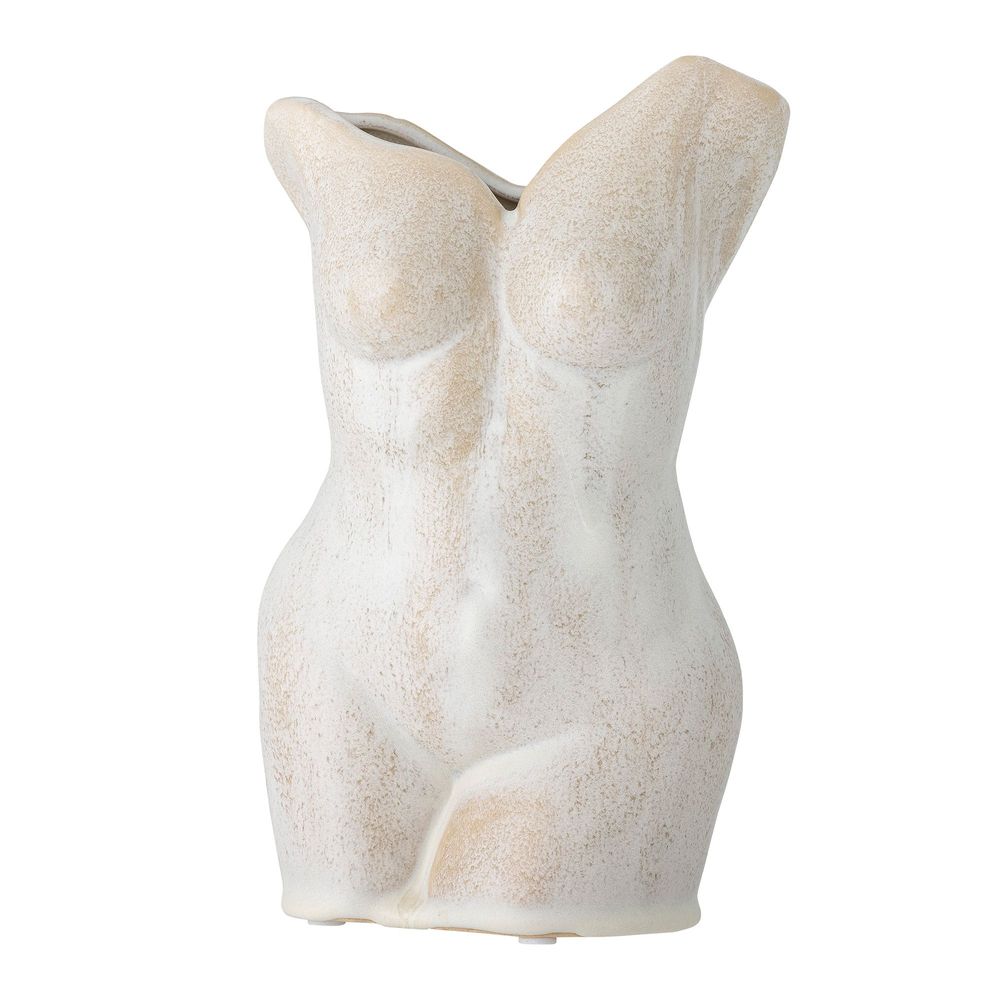 Vases - Athena Vase, Nature, Grès - BLOOMINGVILLE MULTIBRAND HOUSE
