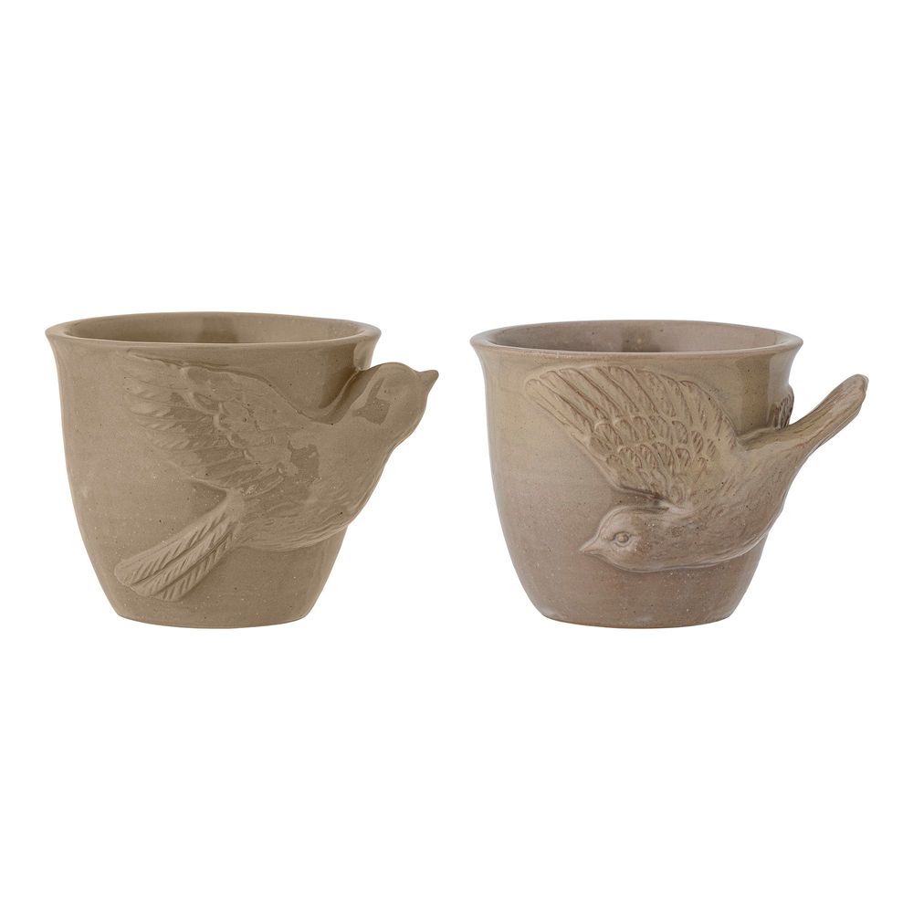 Tasses et mugs - Bealu Mug, Marron, Grès Set of 2 - BLOOMINGVILLE MULTIBRAND HOUSE