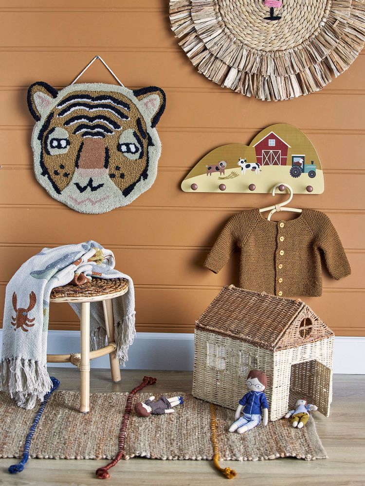 Accessoires à fixer - Billy Porte-manteaux, Marron, MDF - BLOOMINGVILLE MINI