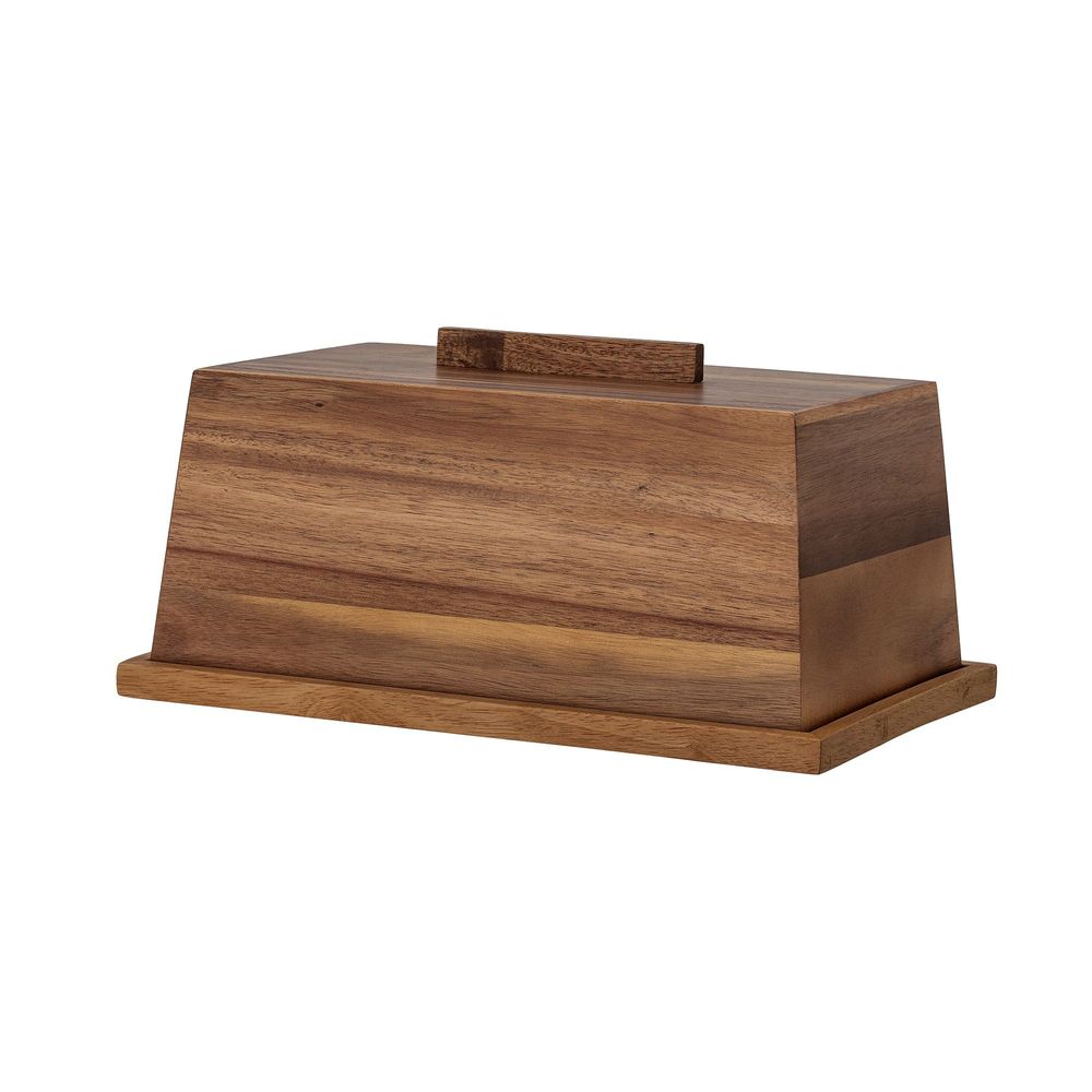 Boîtes de rangement - Basil Boîte à pain, Marron, Acacia - BLOOMINGVILLE MULTIBRAND HOUSE