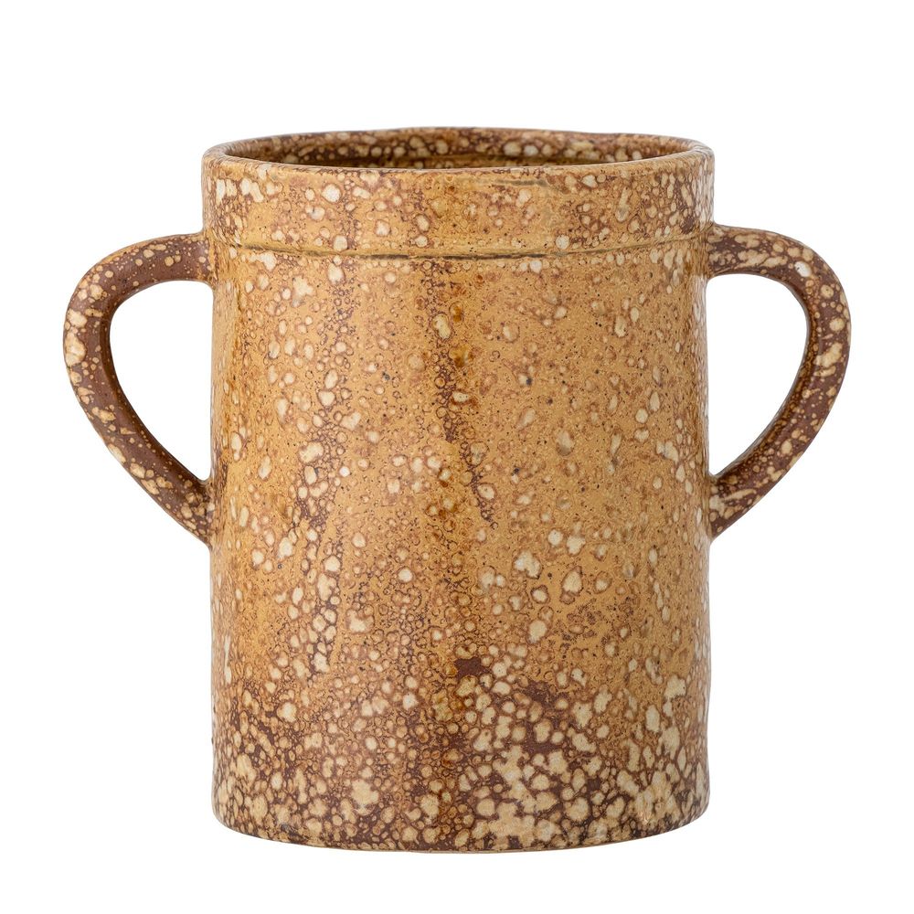Food storage - Iwo Jar, Brown, Stoneware - CREATIVE COLLECTION