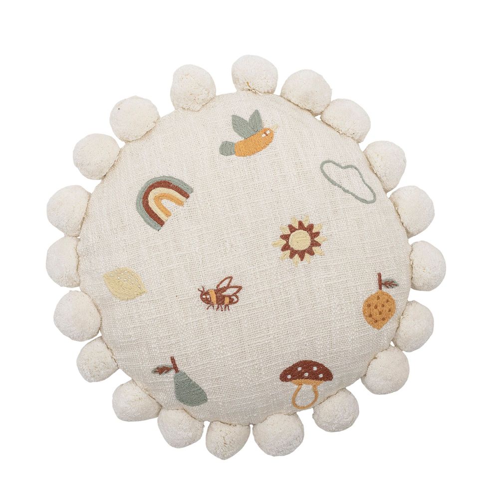 Coussins - Agnes Coussin, Nature, Coton - BLOOMINGVILLE MINI