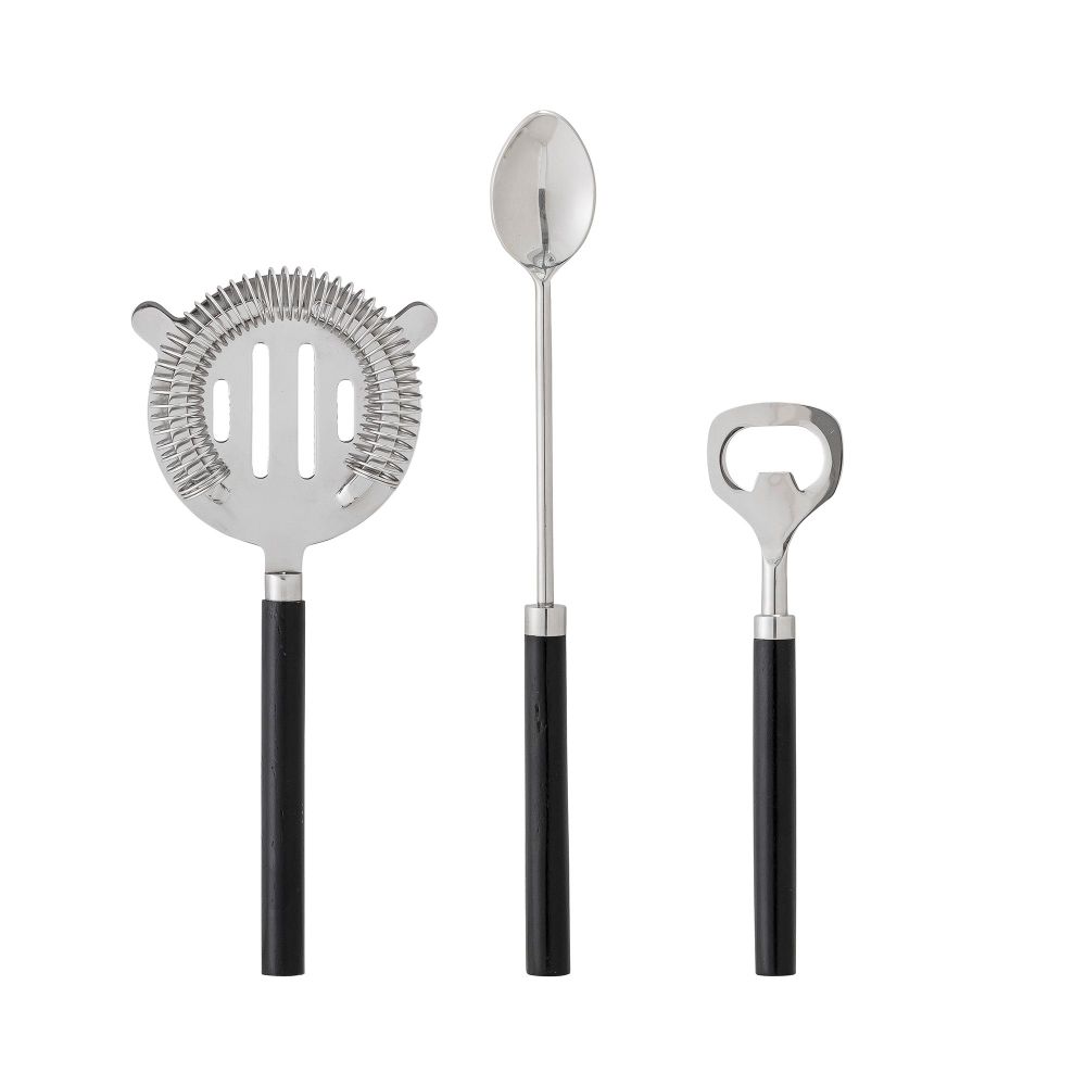 Accessoires pour le vin - Cocktail Ensemble de bar, Argent, Acier inoxydable Set of 3 - BLOOMINGVILLE MULTIBRAND HOUSE