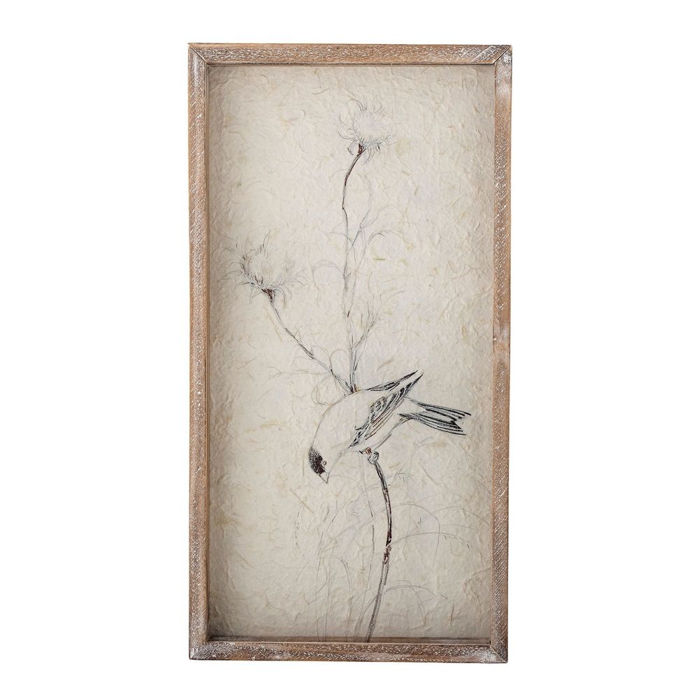 Other wall decoration - Aurel Illustration w/ Frame, Nature, Firwood - CREATIVE COLLECTION