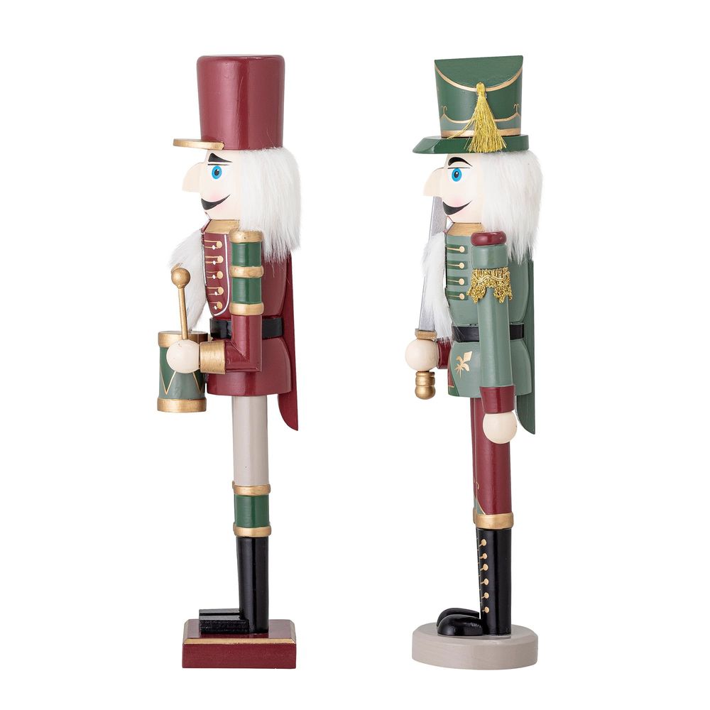Decorative objects - Darren Deco, Green, Wood Set of 2 - BLOOMINGVILLE MULTIBRAND HOUSE