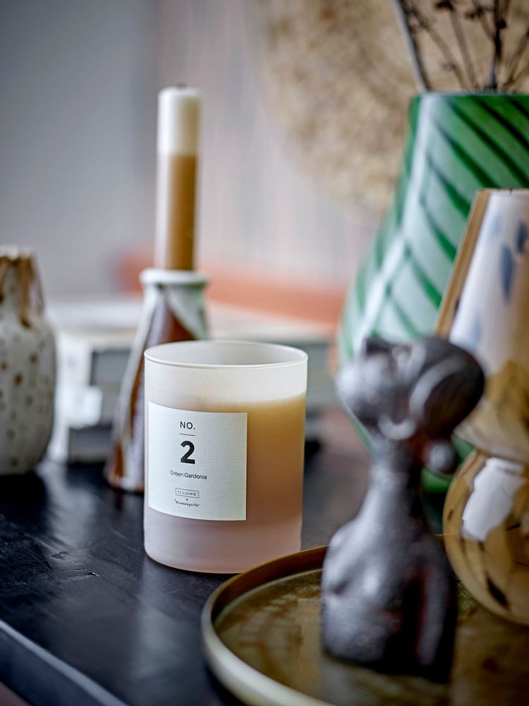 Candles - NO.2-Green Gardenia Scent Candle, Rose, Wax - ILLUME X BLOOMINGVILLE
