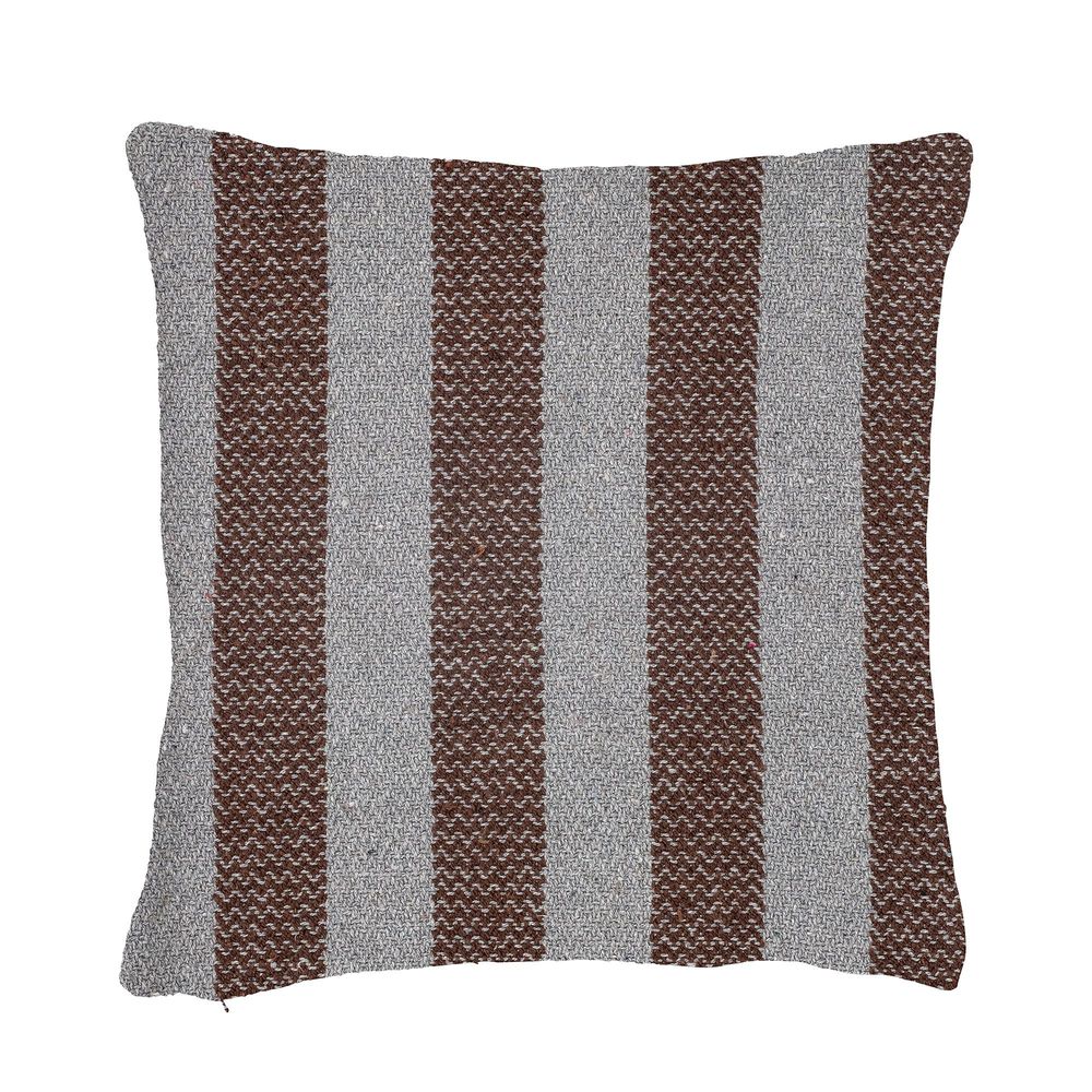 Coussins - Nann Coussin, Marron, Coton recyclé - BLOOMINGVILLE MINI