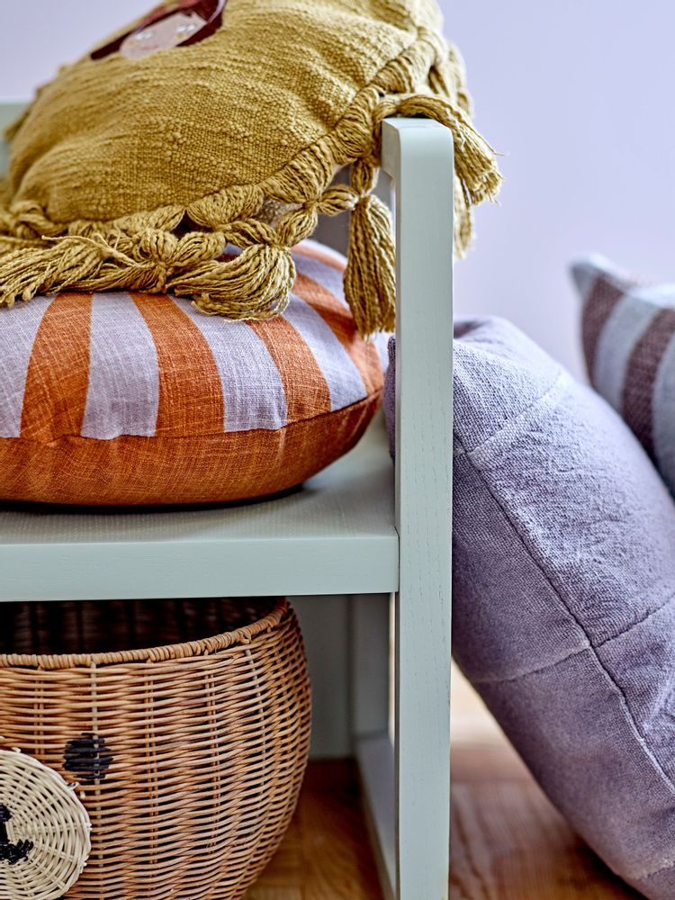 Coussins - Nann Coussin, Marron, Coton recyclé - BLOOMINGVILLE MINI
