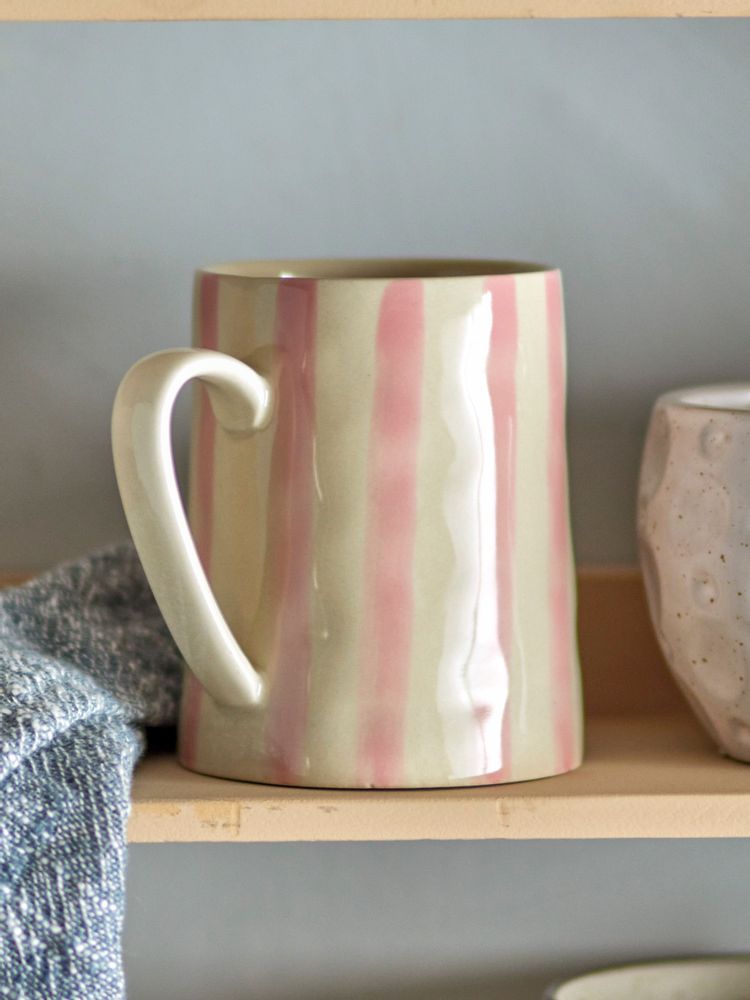 Tasses et mugs - Begonia Mug, Rose, Grès - CREATIVE COLLECTION