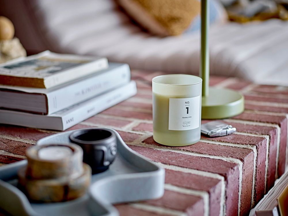 Bougies - NO. 1 - Parsley Lime Bougie parfumée, Verte, Cire naturelle  - ILLUME X BLOOMINGVILLE