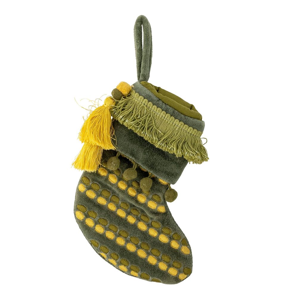 Christmas garlands and baubles - Jeanne Ornament, Green, Cotton - BLOOMINGVILLE MULTIBRAND HOUSE
