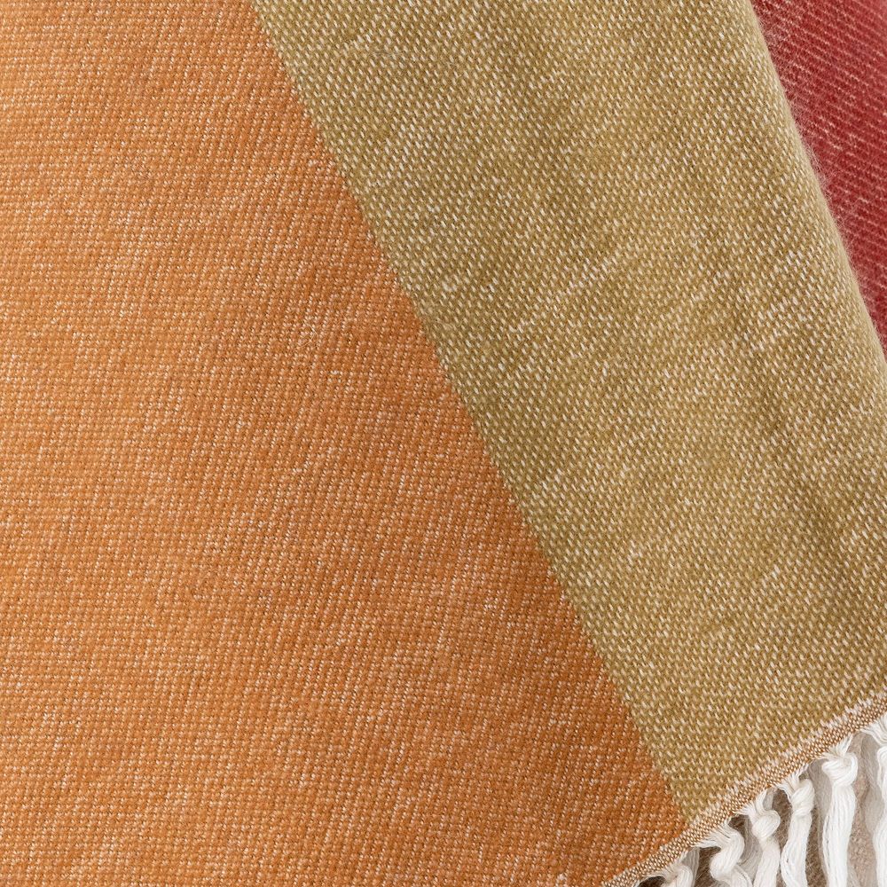 Throw blankets - Ara Throw, Brown, Acrylic  - BLOOMINGVILLE MULTIBRAND HOUSE