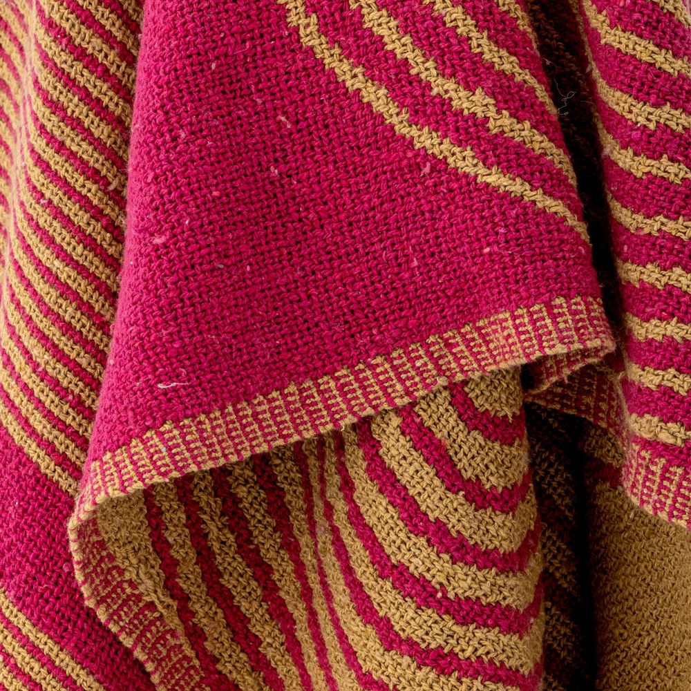Throw blankets - Tiffanie Throw, Pink, Recycled Cotton - BLOOMINGVILLE MULTIBRAND HOUSE