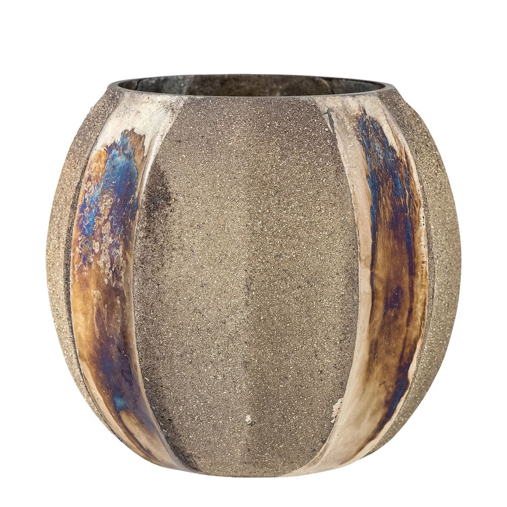 Bougeoirs et photophores - Felecia Photophore, Or, Verre recyclé - BLOOMINGVILLE MULTIBRAND HOUSE