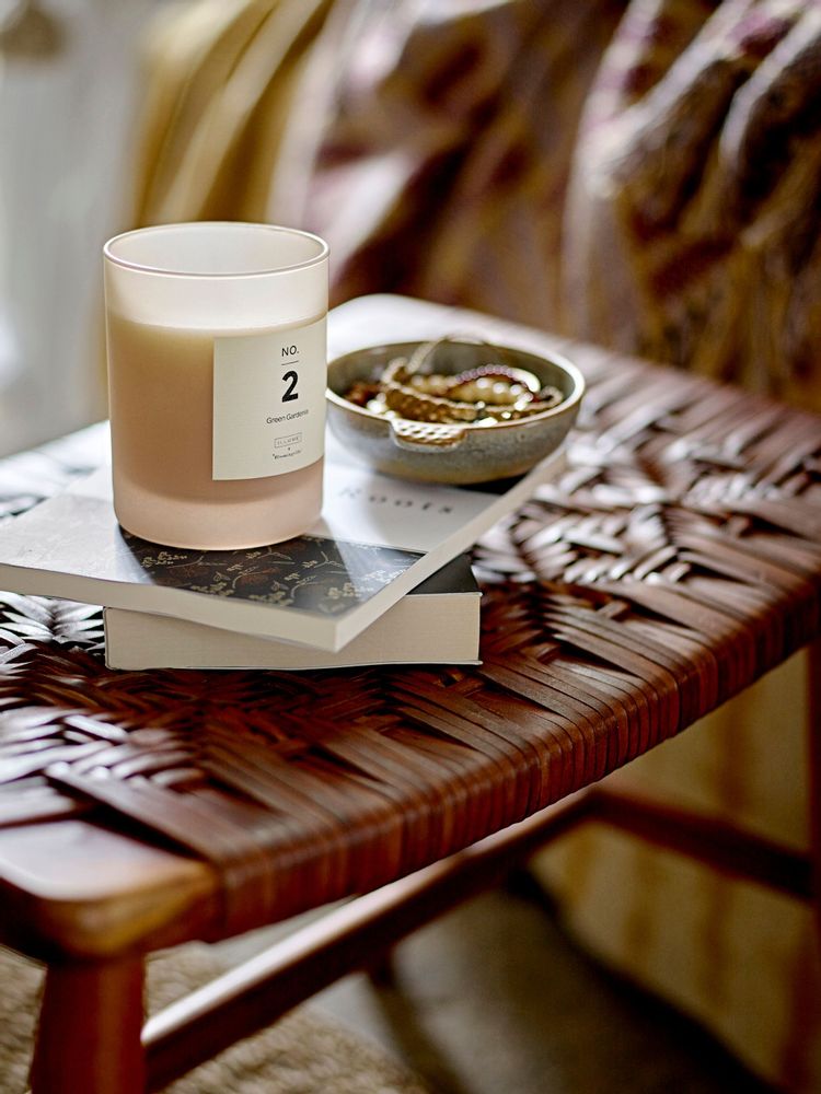 Candles - NO.2-Green Gardenia Scent Candle, Rose, Wax - ILLUME X BLOOMINGVILLE