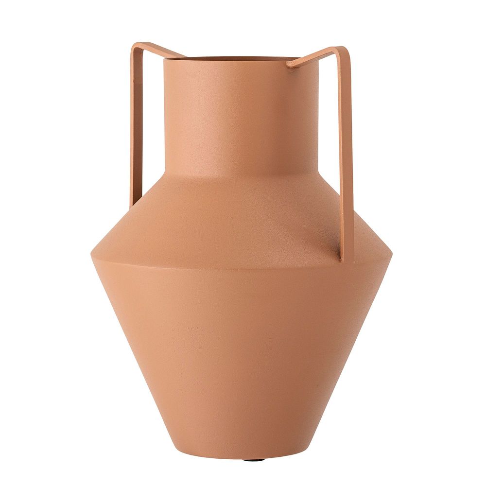 Vases - Iola Vase, Brown, Metal  - BLOOMINGVILLE MULTIBRAND HOUSE