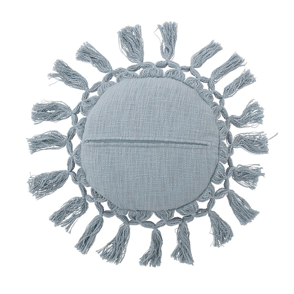 Cushions - Elinna Cushion, Blue, Cotton - BLOOMINGVILLE MINI