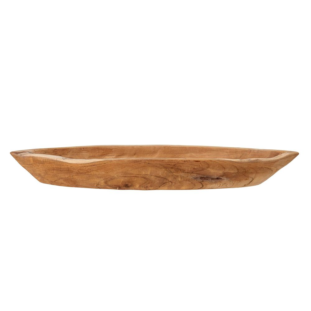 Trays - Laveen Tray, Nature, Teak - BLOOMINGVILLE MULTIBRAND HOUSE