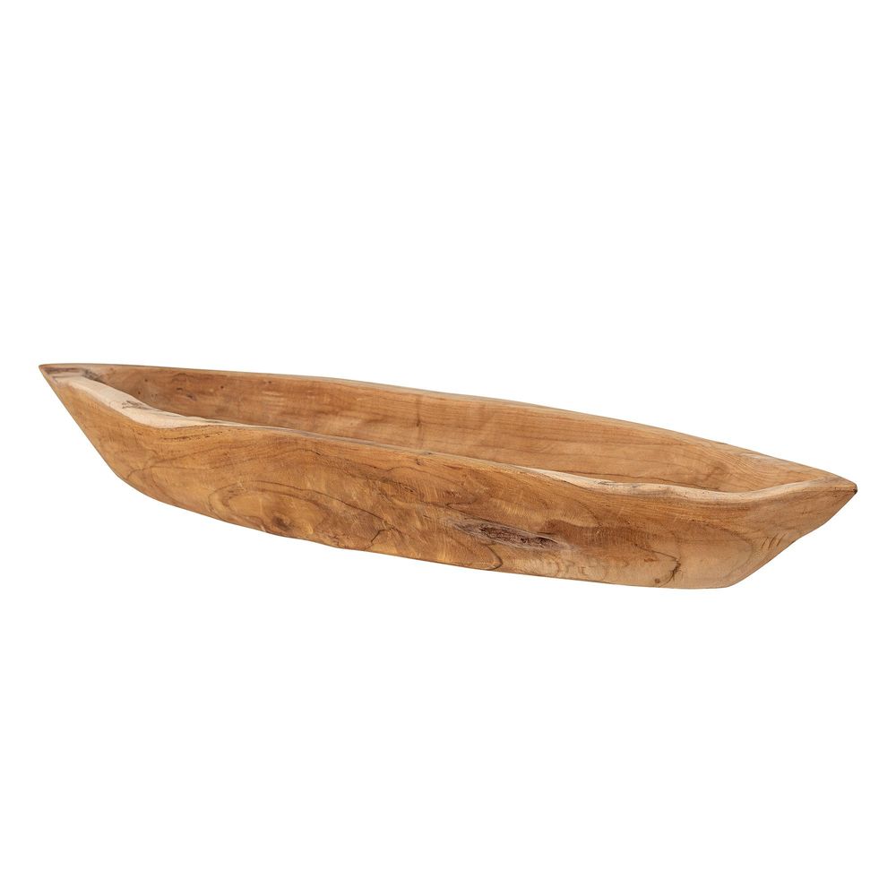 Trays - Laveen Tray, Nature, Teak - BLOOMINGVILLE MULTIBRAND HOUSE
