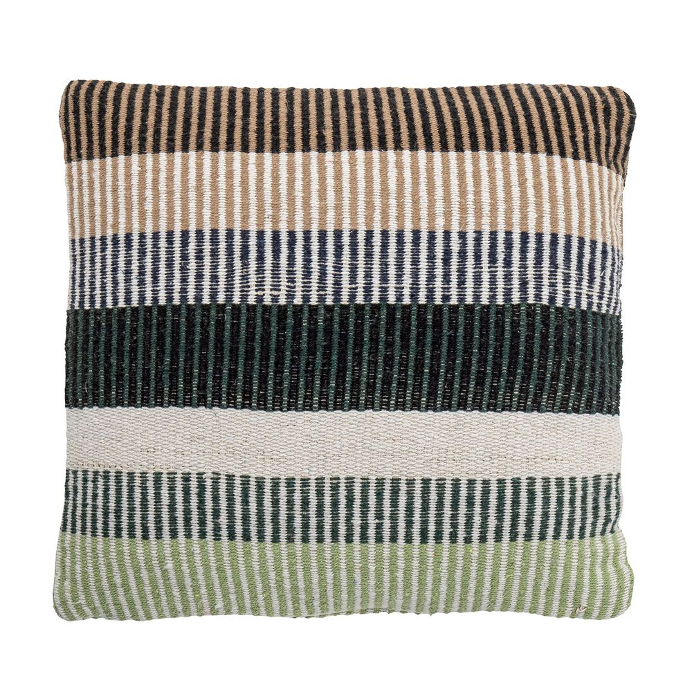 Coussins - Isnel Coussin, Marron, Coton recyclé - CREATIVE COLLECTION