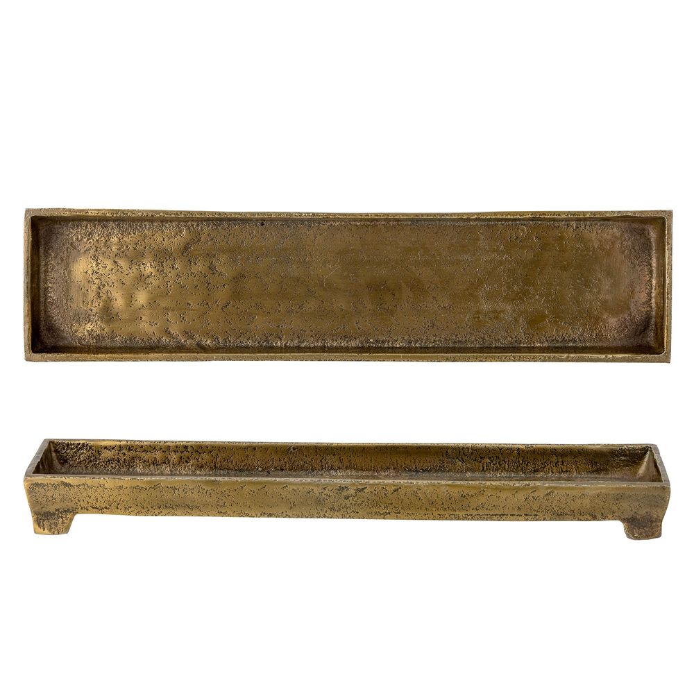 Plateaux - Laurette Plateau, Brass, Aluminium - BLOOMINGVILLE MULTIBRAND HOUSE