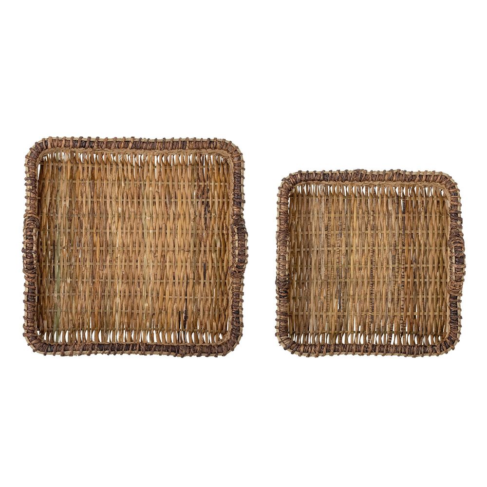 Shopping baskets - Todi Basket, Nature, Palm Leaf Set of 2 - CREATIVE COLLECTION