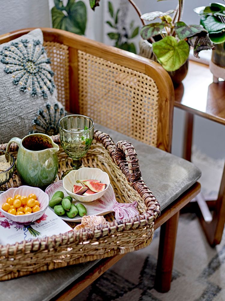 Shopping baskets - Todi Basket, Nature, Palm Leaf Set of 2 - CREATIVE COLLECTION