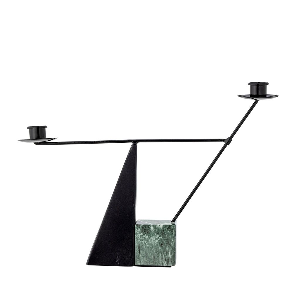 Bougeoirs et photophores - Jayda Bougeoir, Verte, Fer - BLOOMINGVILLE MULTIBRAND HOUSE