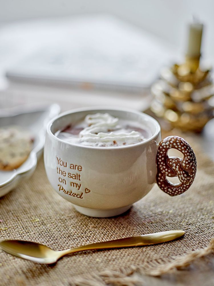 Tasses et mugs - Treats Tasse, Blanc, Grès - BLOOMINGVILLE MULTIBRAND HOUSE