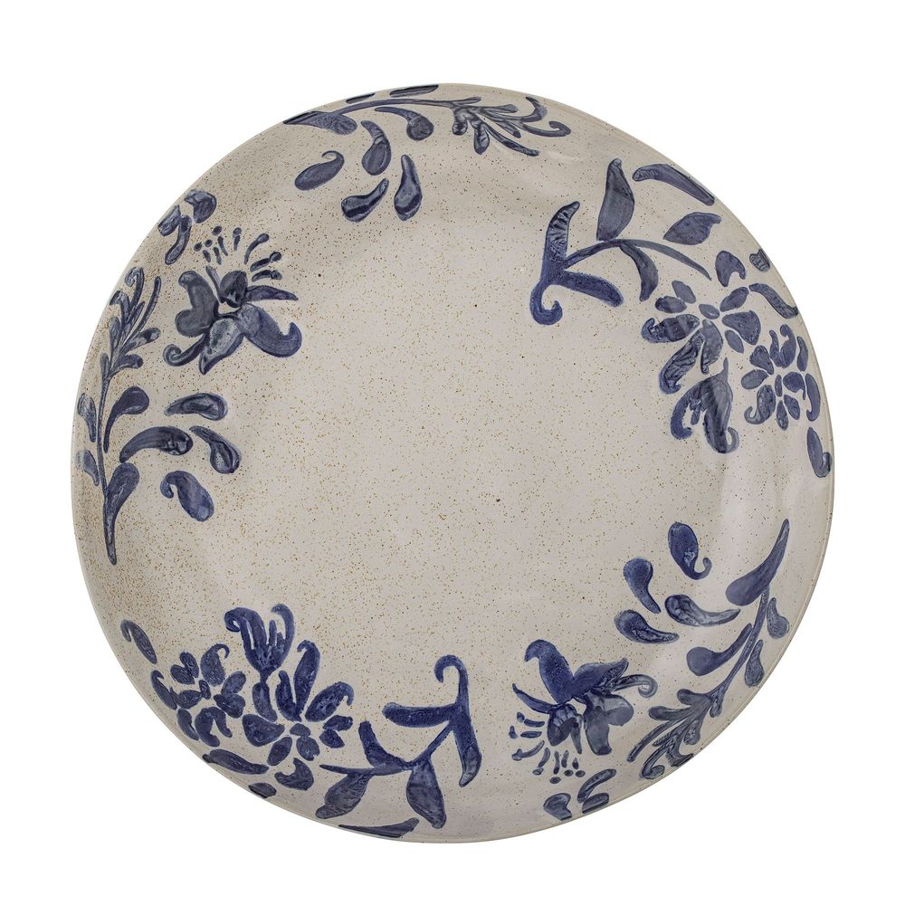 Bowls - Petunia Bowl, Blue, Stoneware  - CREATIVE COLLECTION