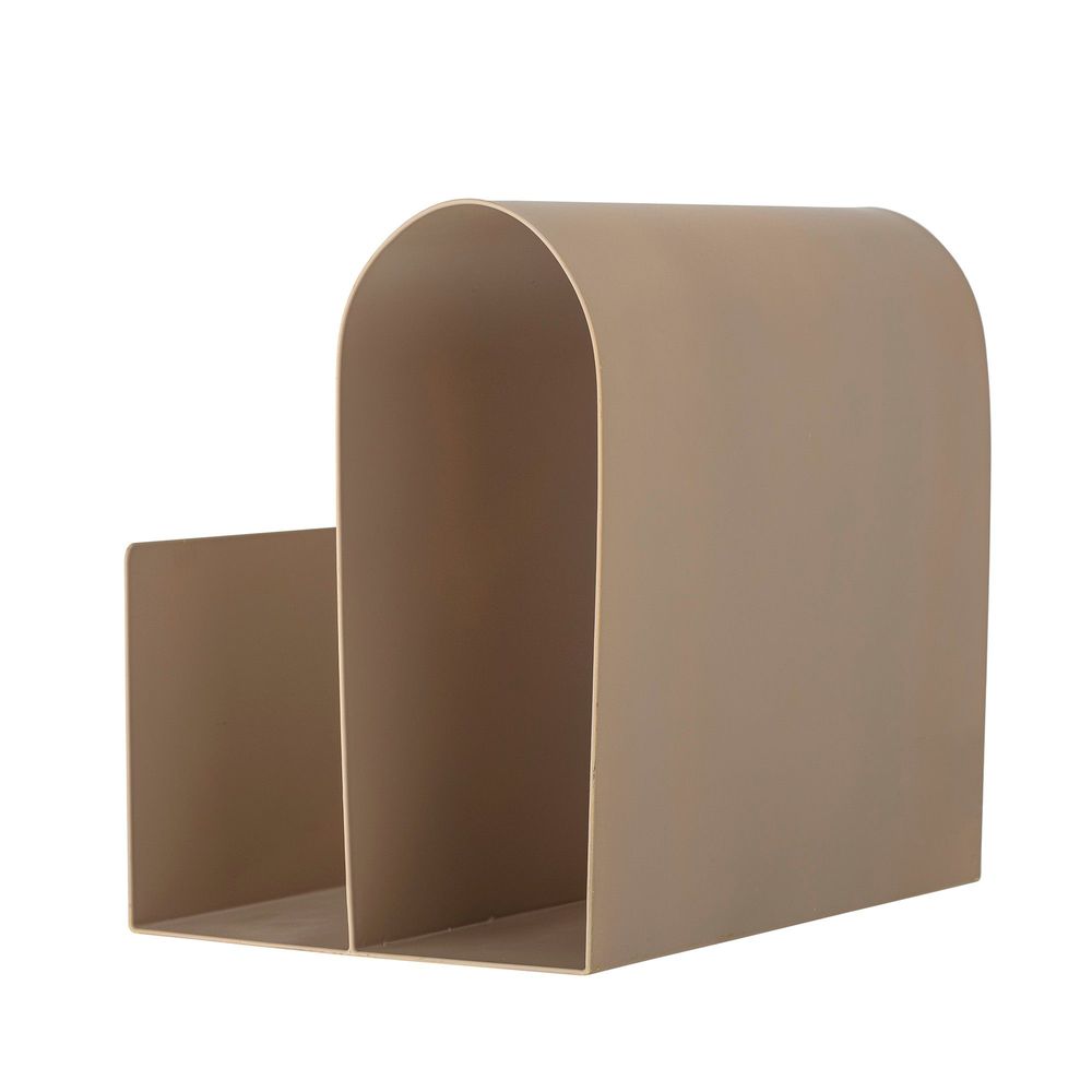 Storage boxes - Enya Magazine Holder, Brown, Metal - BLOOMINGVILLE MULTIBRAND HOUSE